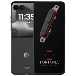 Motorola Razr 70 Plus z symbolem przycisków - naprawa przycisków włączania i głośności