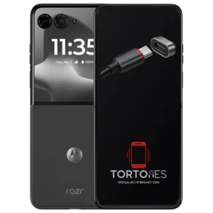 Motorola Razr 70 Plus z ilustracją złącza ładowania - naprawa złącza ładowania