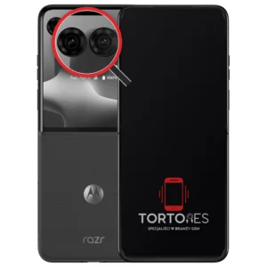 Motorola Razr 70 Plus z lupą na tylnych aparatach - wymiana tylnej kamery