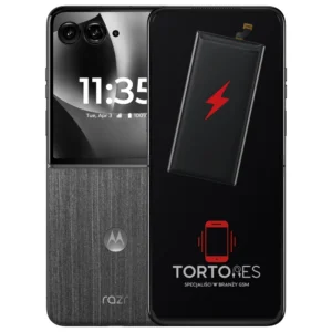 Motorola Razr 70 Ultra z ilustracją baterii - wymiana baterii