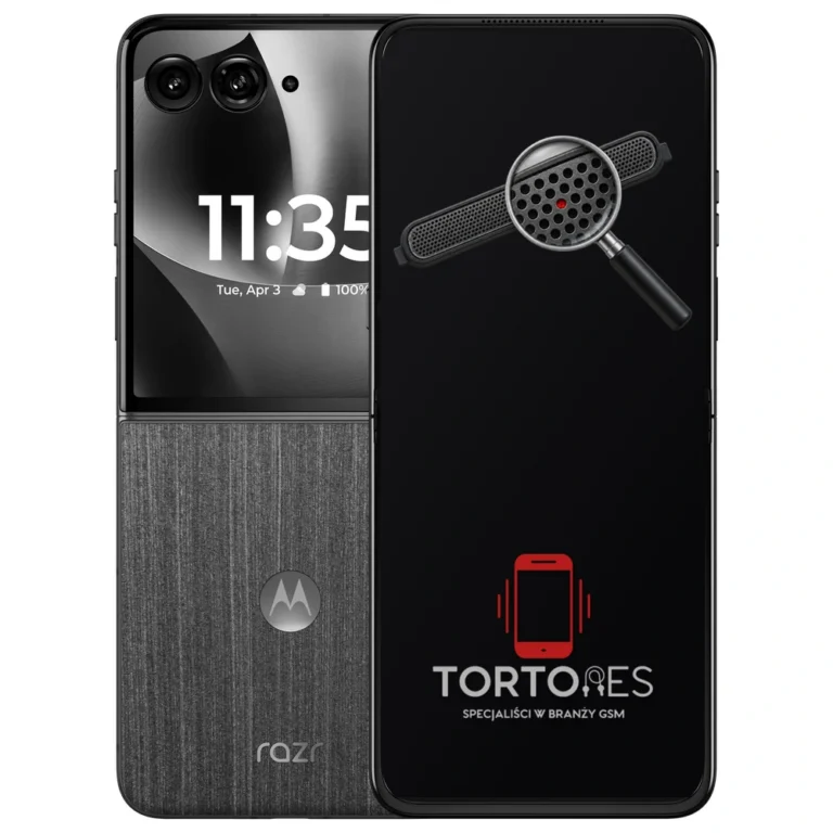Motorola Razr 70 Ultra z symbolem głośnika rozmów - wymiana głośnika rozmów