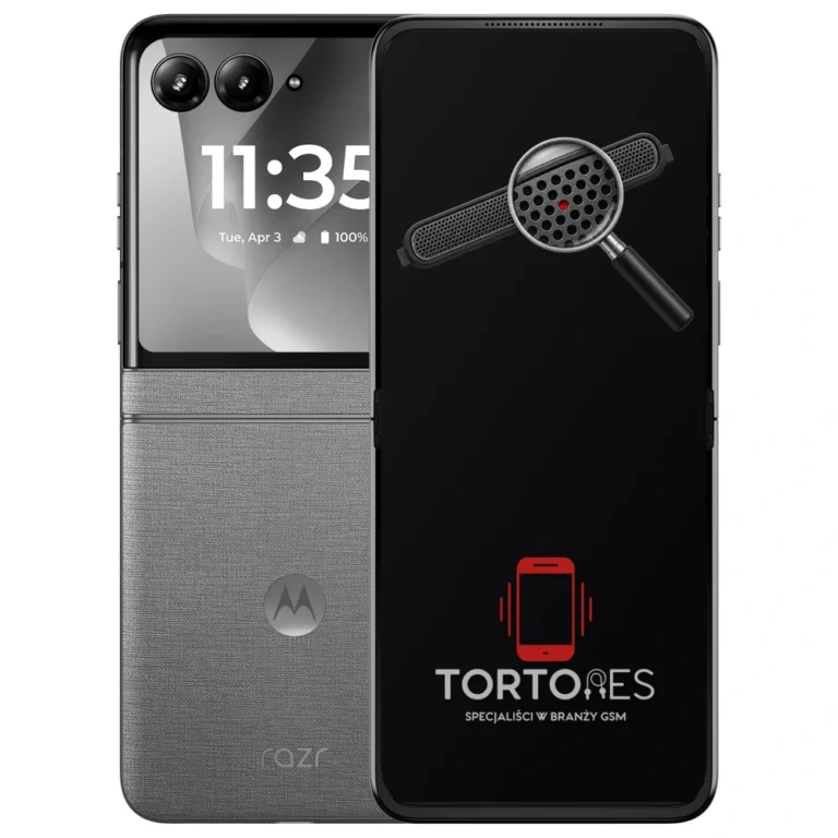 Motorola Razr 70 z symbolem głośnika rozmów - wymiana głośnika rozmów