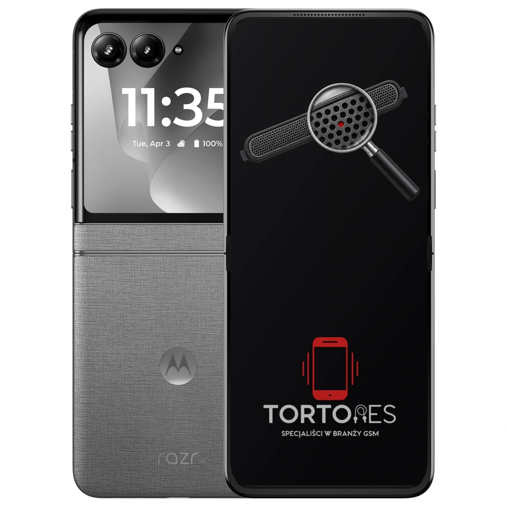 Motorola Razr 70 z symbolem głośnika rozmów - wymiana głośnika rozmów