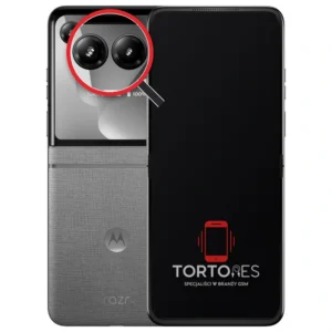 Motorola Razr 70 z lupą na tylnych aparatach - wymiana tylnej kamery