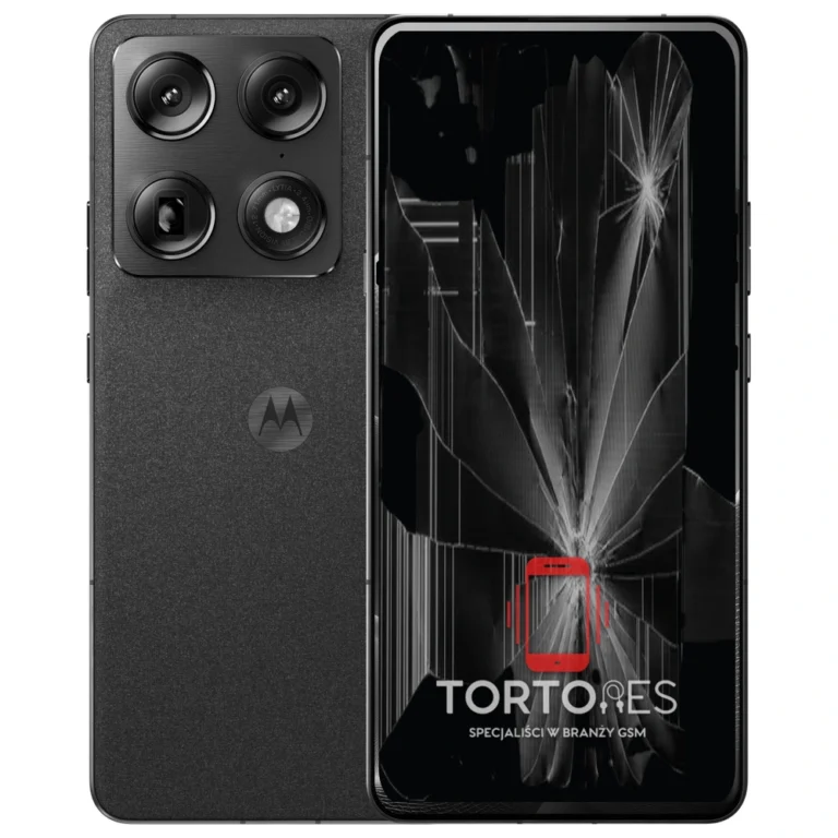 Motorola Signature z ilustracją pękniętego wyświetlacza - wymiana zbitego wyświetlacza