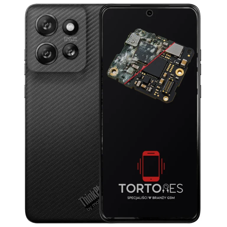 Motorola ThinkPhone 25 z ilustracją zalania - czyszczenie po zalaniu