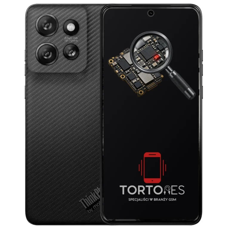 Motorola ThinkPhone 25 z symbolem diagnostyki - diagnoza telefonu