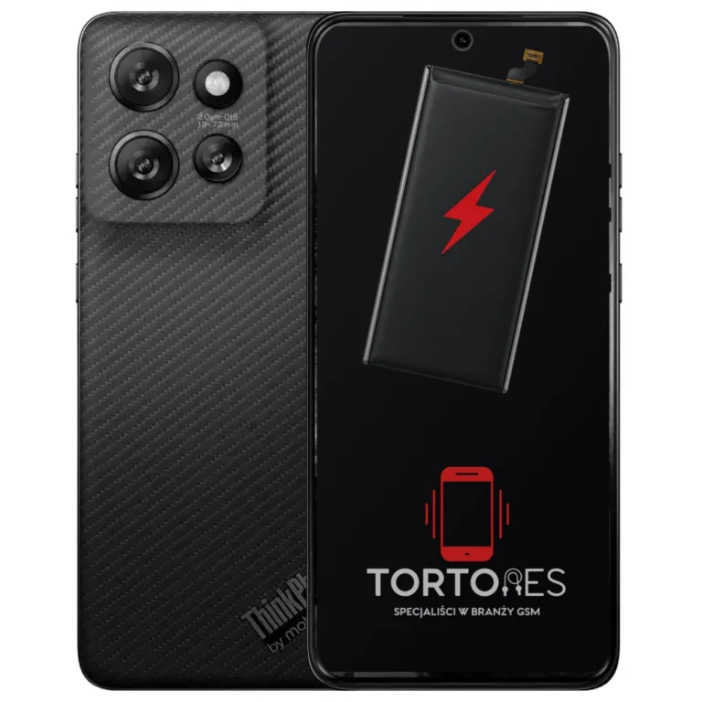 Motorola ThinkPhone 25 z ilustracją baterii - wymiana baterii