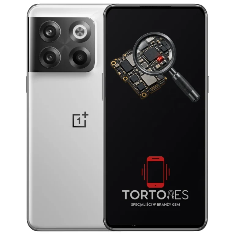 OnePlus 10T z symbolem diagnostyki - diagnoza telefonu