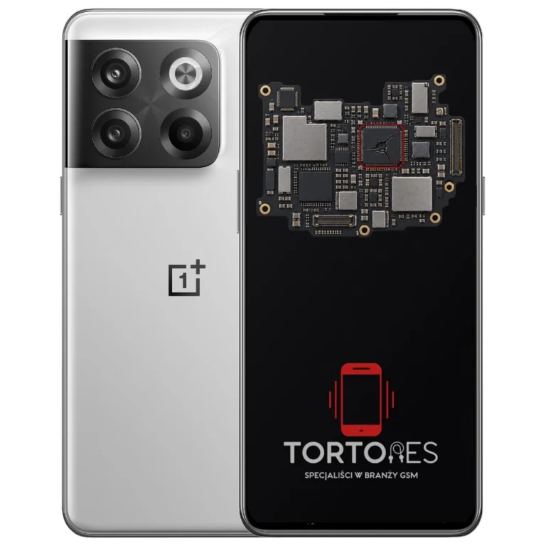 OnePlus 10T z ilustracją płyty głównej - naprawa płyty głównej