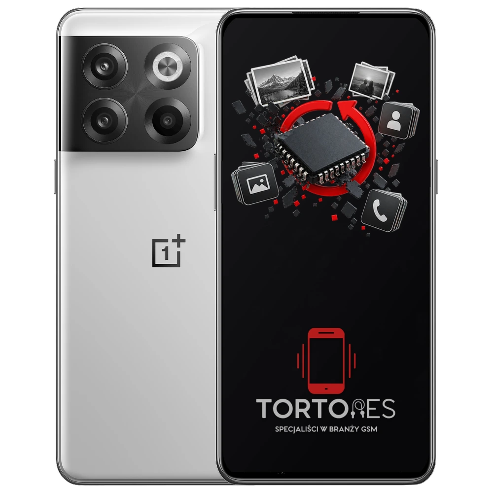 OnePlus 10T z ilustracją odzyskiwania danych - odzyskiwanie danych