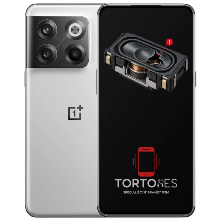 OnePlus 10T z symbolem głośnika multimedialnego - wymiana głośnika multimedialnego