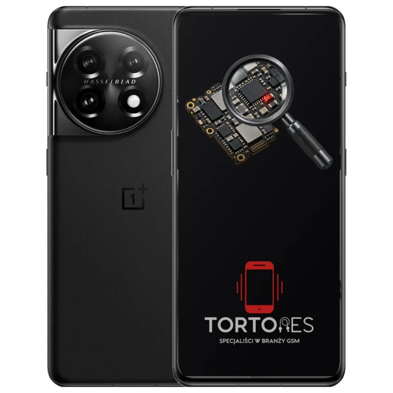 OnePlus 11 5G z symbolem diagnostyki - diagnoza telefonu