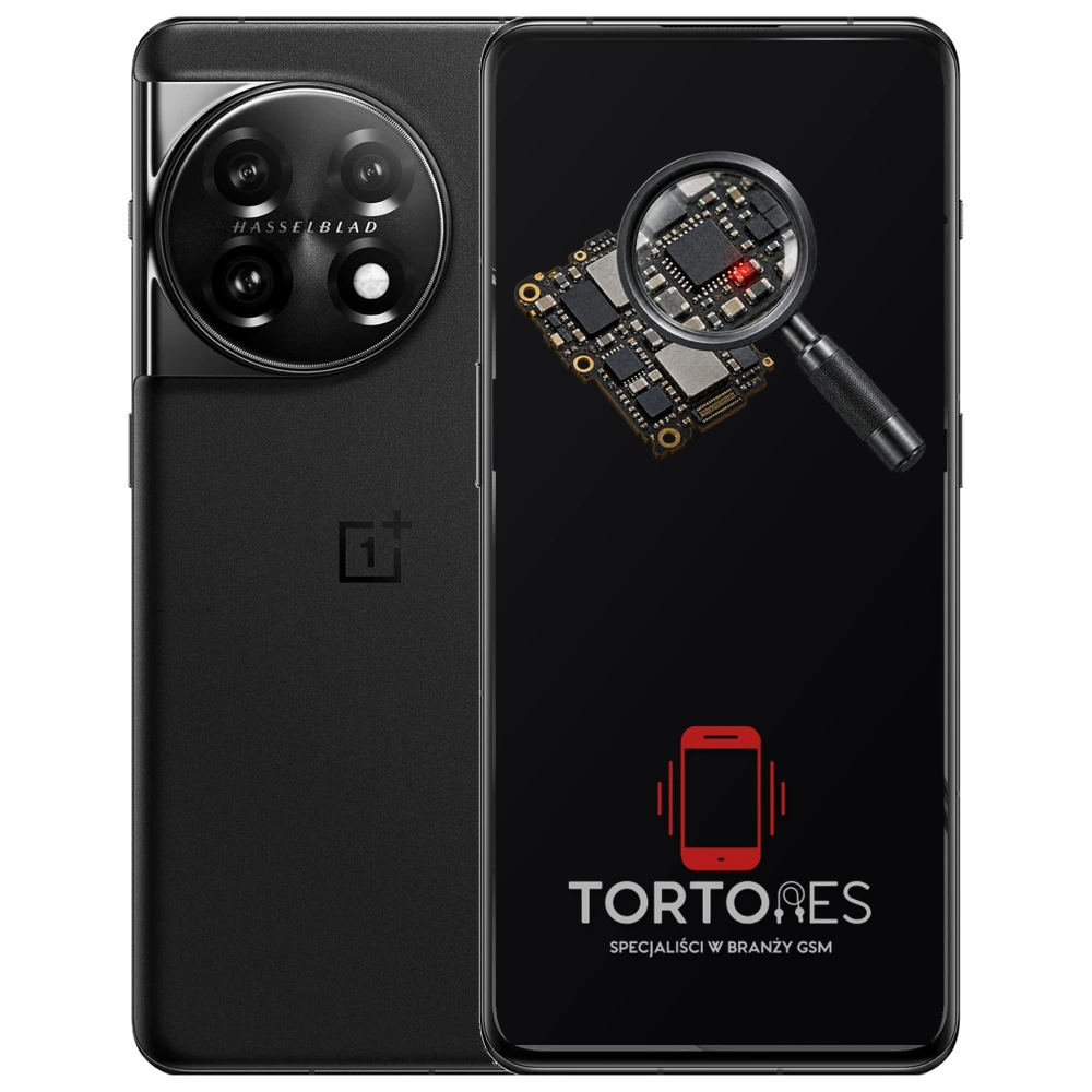 OnePlus 11 5G z symbolem diagnostyki - diagnoza telefonu