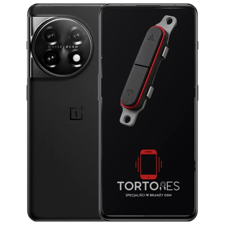 OnePlus 11 5G z symbolem przycisków - naprawa przycisków włączania i głośności