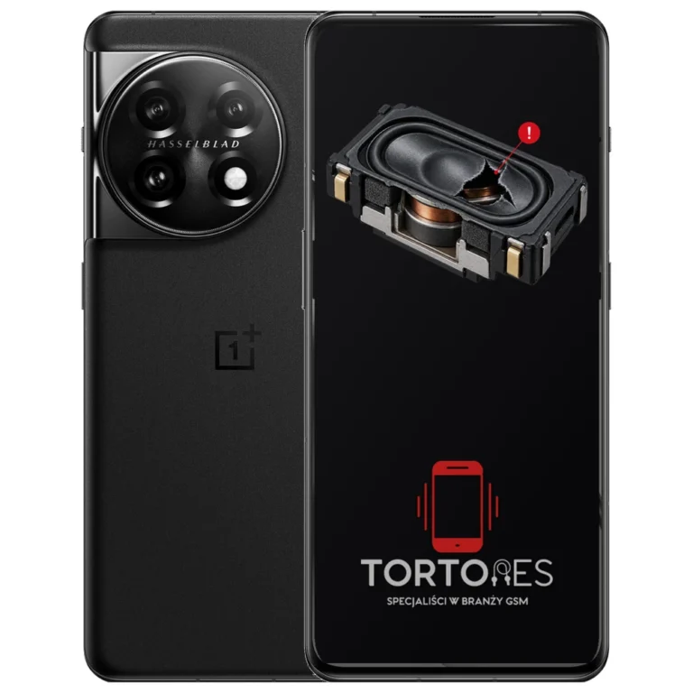 OnePlus 11 5G z symbolem głośnika multimedialnego - wymiana głośnika multimedialnego