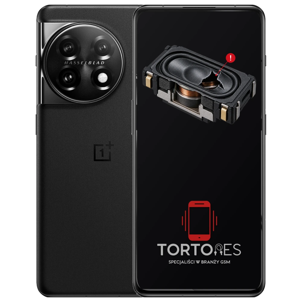 OnePlus 11 5G z symbolem głośnika multimedialnego - wymiana głośnika multimedialnego
