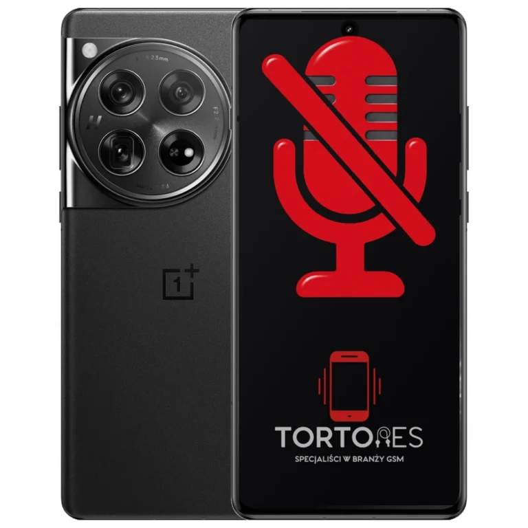 OnePlus 12 z symbolem mikrofonu - naprawa mikrofonu