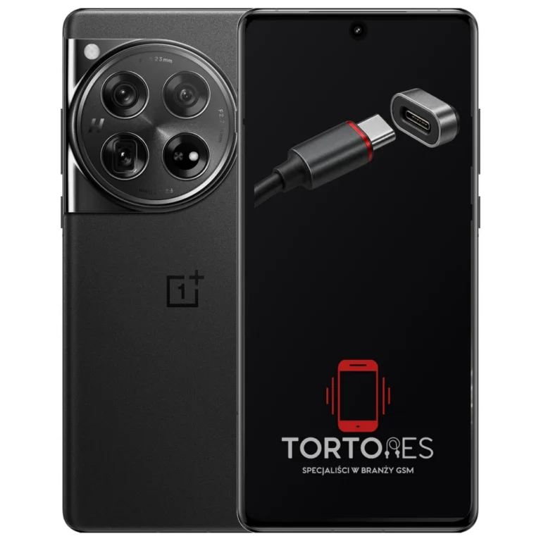 OnePlus 12 z ilustracją złącza ładowania - naprawa złącza ładowania
