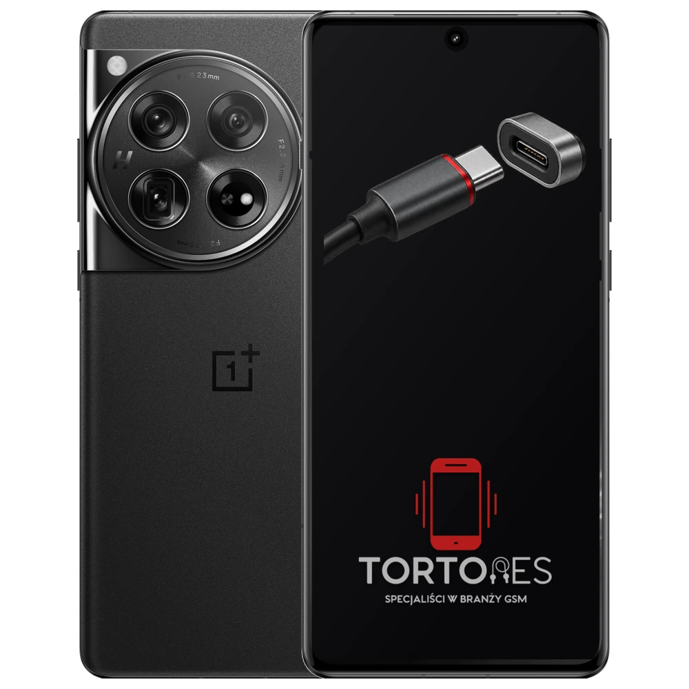 OnePlus 12 z ilustracją złącza ładowania - naprawa złącza ładowania