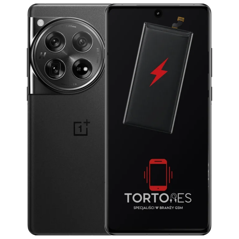 OnePlus 12 z ilustracją baterii - wymiana baterii