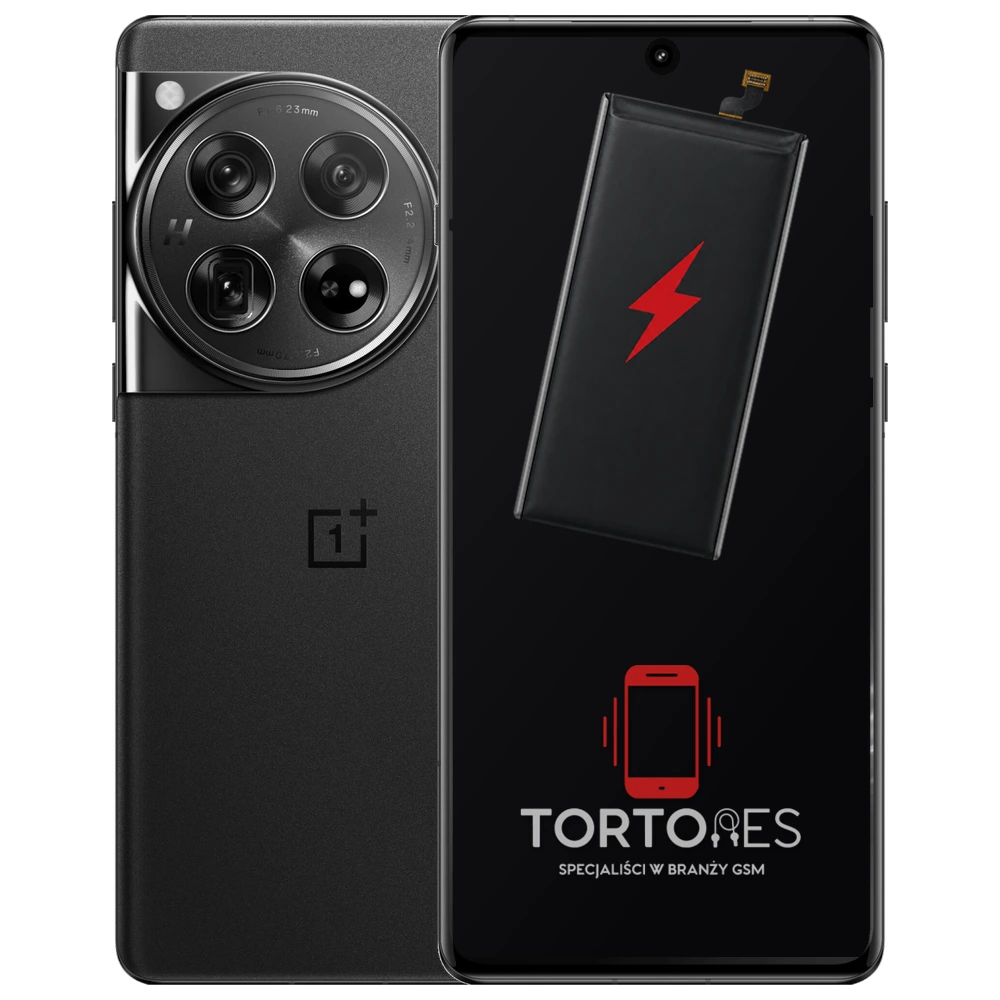 OnePlus 12 z ilustracją baterii - wymiana baterii