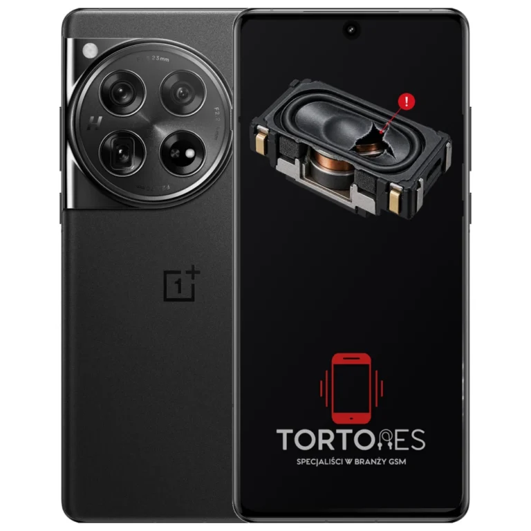 OnePlus 12 z symbolem głośnika multimedialnego - wymiana głośnika multimedialnego