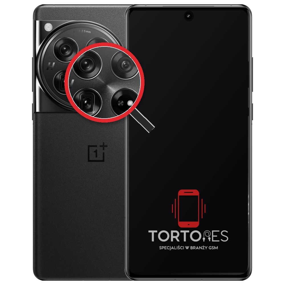 OnePlus 12 z lupą na tylnych aparatach - wymiana tylnej kamery