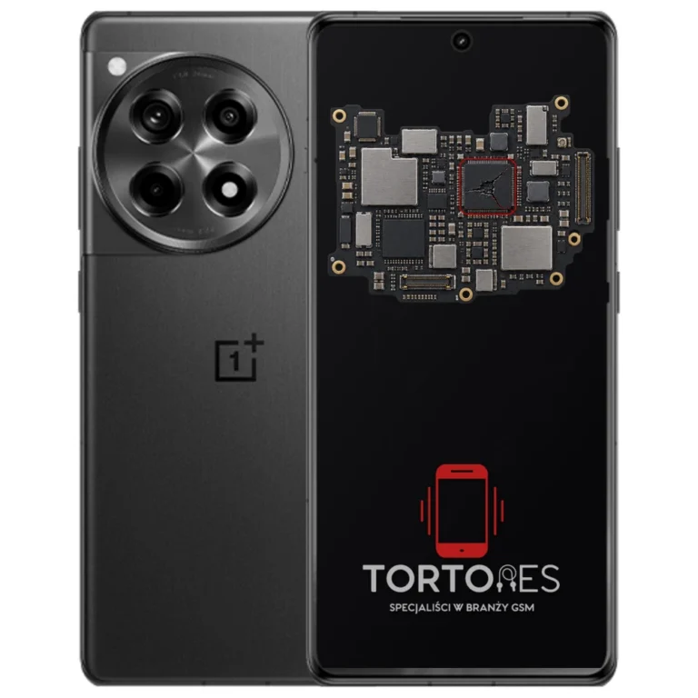 OnePlus 12R z ilustracją płyty głównej - naprawa płyty głównej
