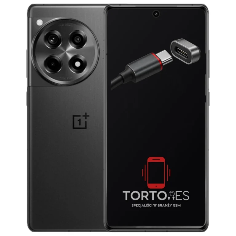 OnePlus 12R z ilustracją złącza ładowania - naprawa złącza ładowania