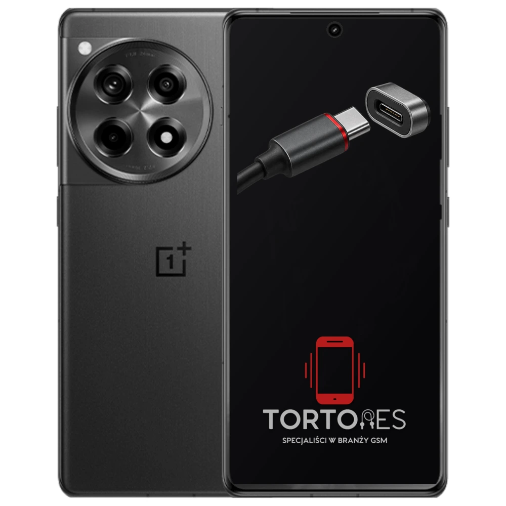 OnePlus 12R z ilustracją złącza ładowania - naprawa złącza ładowania