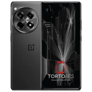 OnePlus 12R z ilustracją pękniętego wyświetlacza - wymiana zbitego wyświetlacza