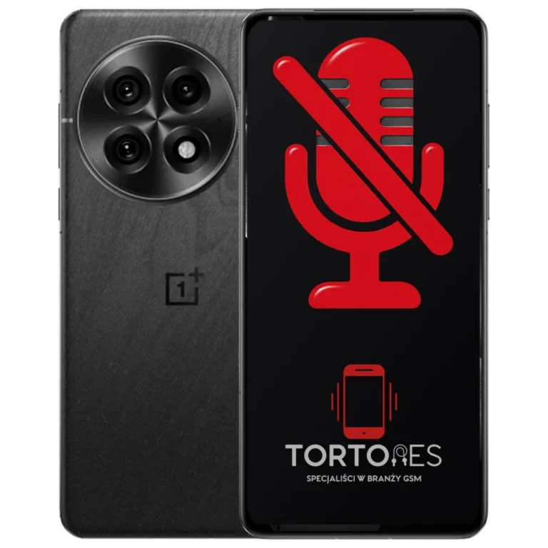 OnePlus 13 z symbolem mikrofonu - naprawa mikrofonu