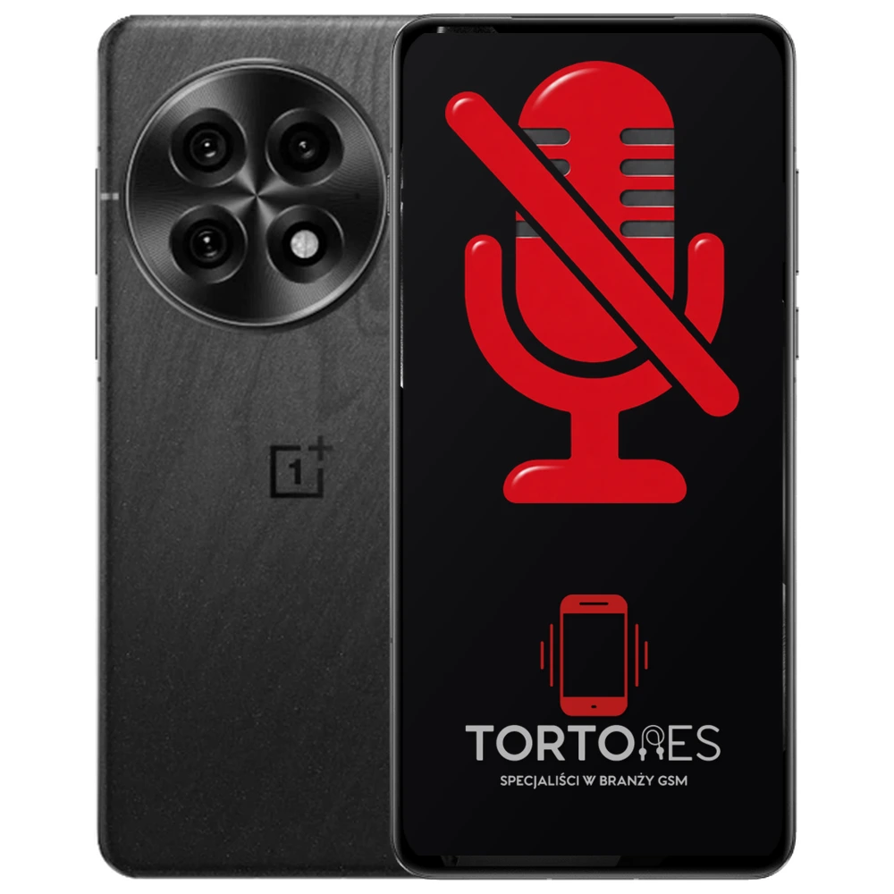 OnePlus 13 z symbolem mikrofonu - naprawa mikrofonu