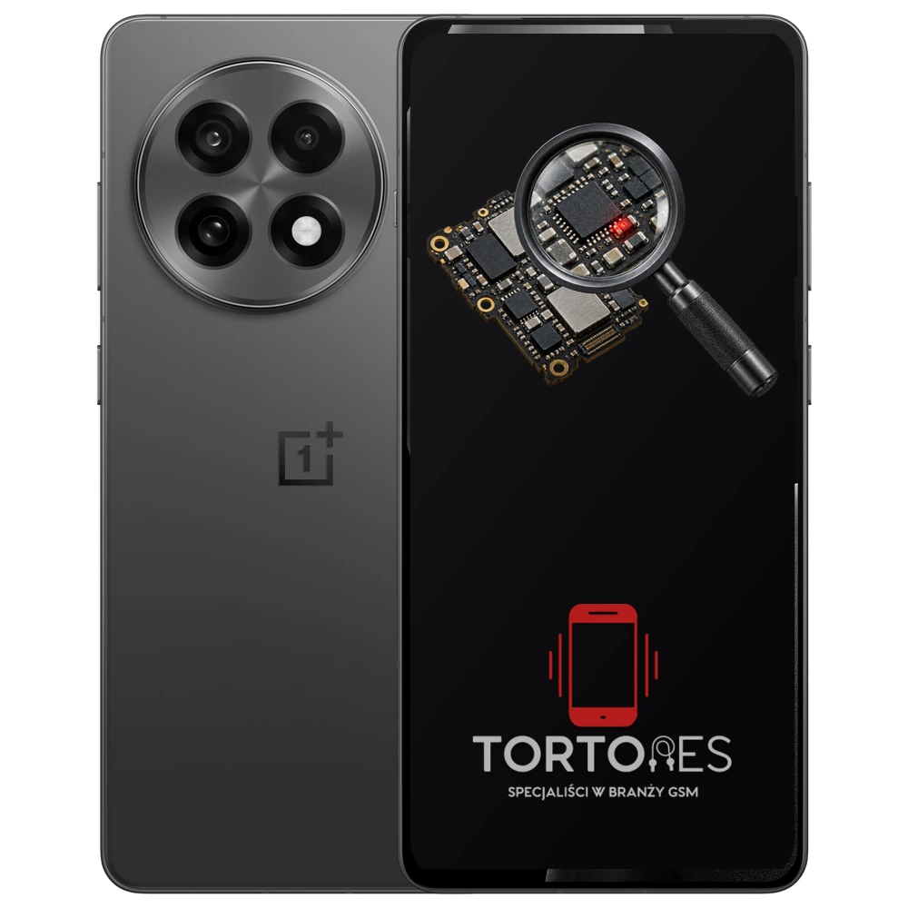 OnePlus 13R z symbolem diagnostyki - diagnoza telefonu