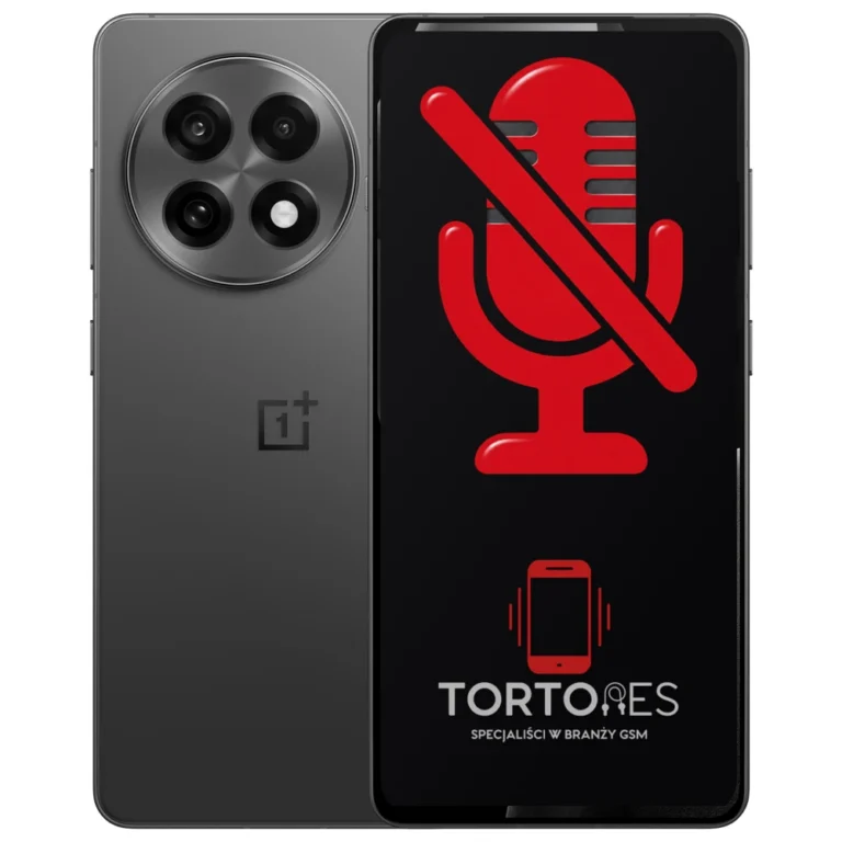 OnePlus 13R z symbolem mikrofonu - naprawa mikrofonu