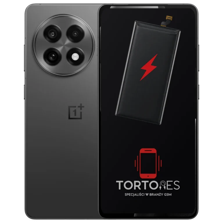 OnePlus 13R z ilustracją baterii - wymiana baterii