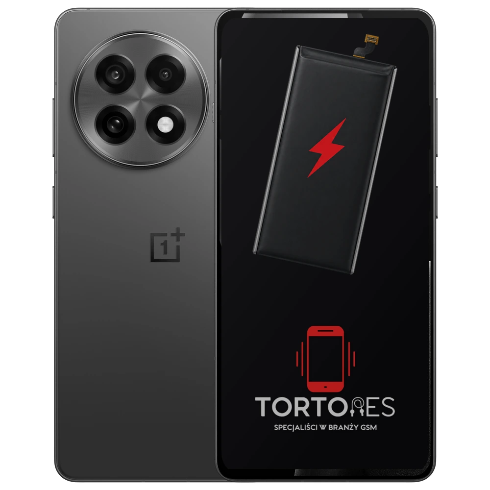 OnePlus 13R z ilustracją baterii - wymiana baterii