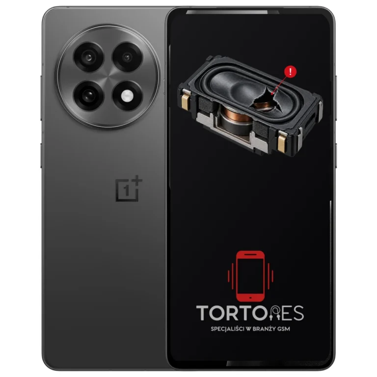 OnePlus 13R z symbolem głośnika multimedialnego - wymiana głośnika multimedialnego