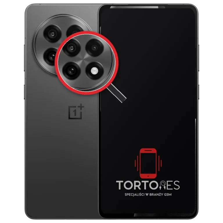 OnePlus 13R z lupą na tylnych aparatach - wymiana tylnej kamery