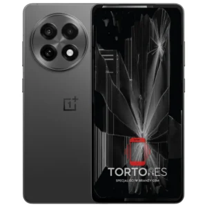 OnePlus 13R z ilustracją pękniętego wyświetlacza - wymiana zbitego wyświetlacza