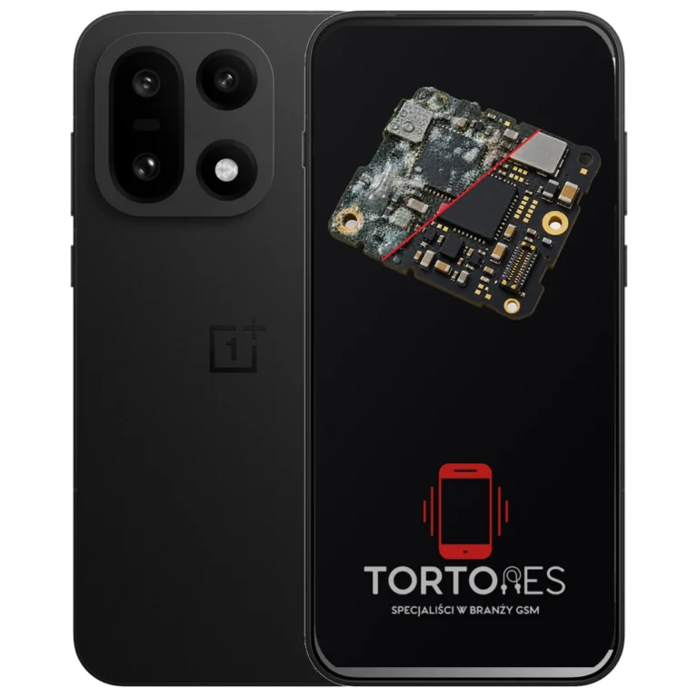 OnePlus 15 z ilustracją zalania - czyszczenie po zalaniu