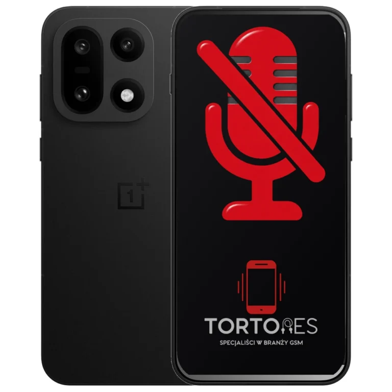 OnePlus 15 z symbolem mikrofonu - naprawa mikrofonu