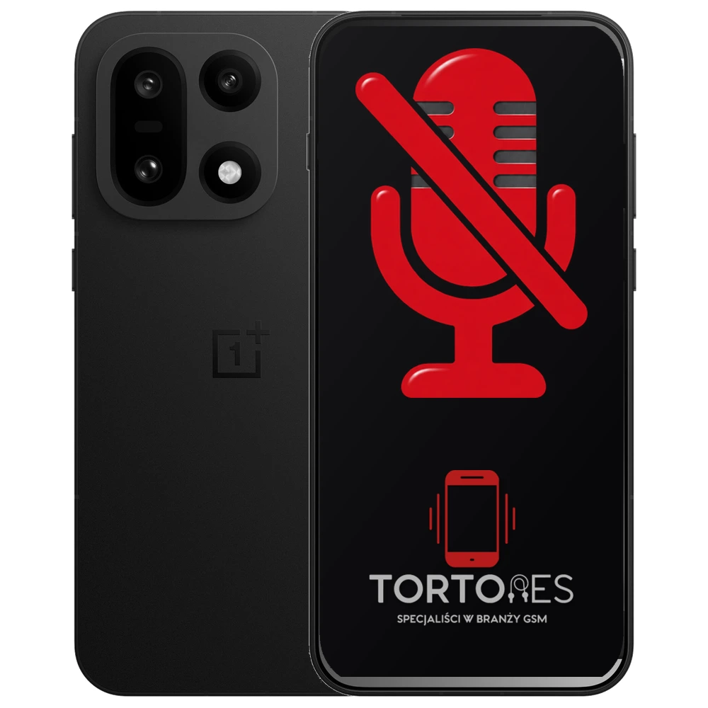 OnePlus 15 z symbolem mikrofonu - naprawa mikrofonu