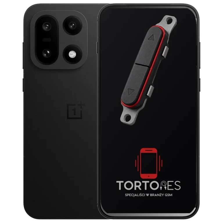 OnePlus 15 z symbolem przycisków - naprawa przycisków włączania i głośności