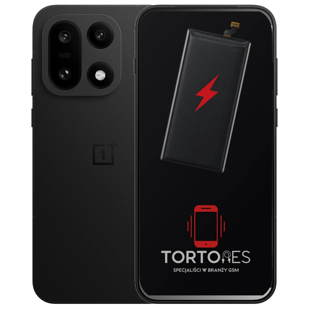 OnePlus 15 z ilustracją baterii - wymiana baterii