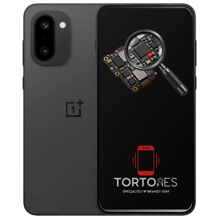 OnePlus 15R z symbolem diagnostyki - diagnoza telefonu