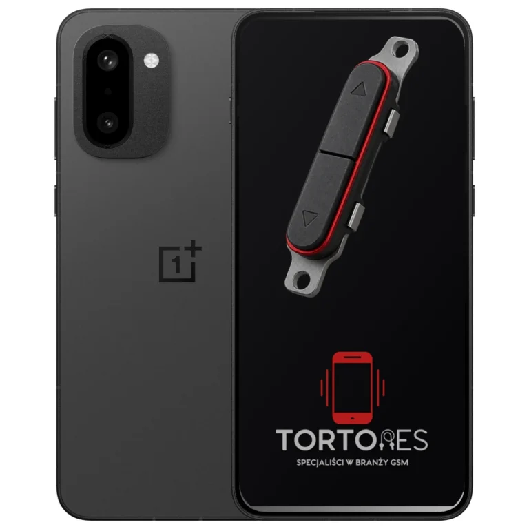 OnePlus 15R z symbolem przycisków - naprawa przycisków włączania i głośności