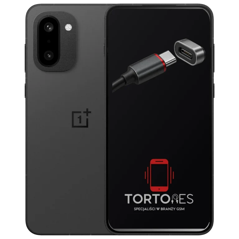 OnePlus 15R z ilustracją złącza ładowania - naprawa złącza ładowania