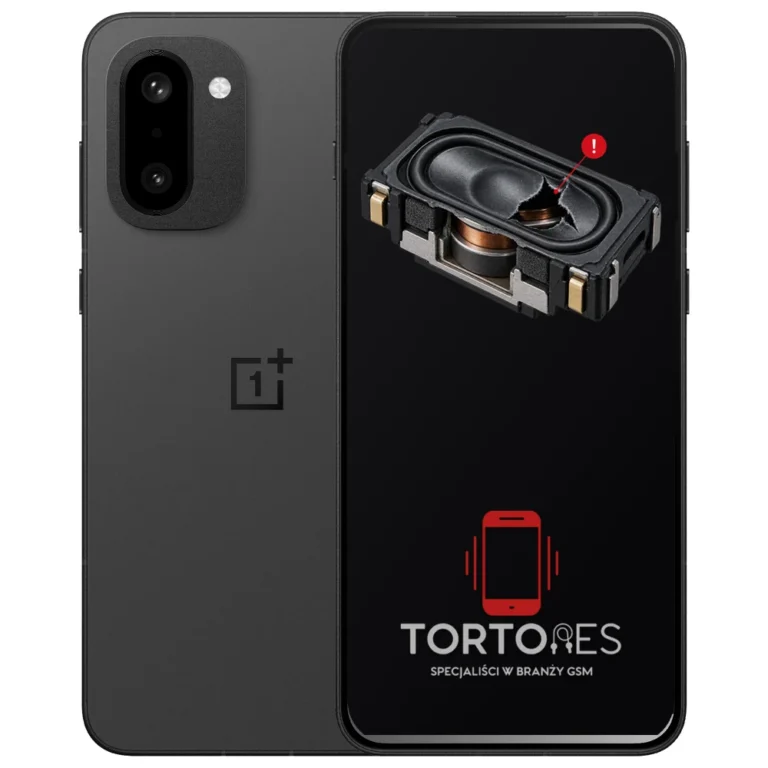 OnePlus 15R z symbolem głośnika multimedialnego - wymiana głośnika multimedialnego